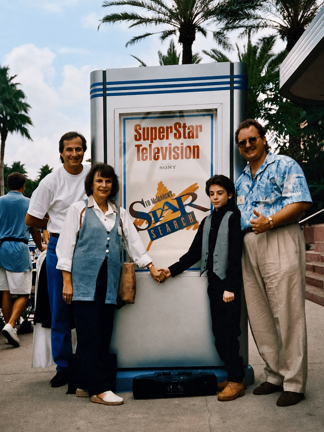 Patrick Diogenia at Star Search at Walt Disney World